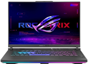 ASUS ROG STRIX G16 (2024) GAMING LAPTOP, 16” 16:10 FHD 165HZ DISPLAY, NVIDIA® GEFORCE RTX™ 4060, INTEL CORE I7-13650HX, 16GB DDR5, 1TB PCIE GEN4 SSD, WI-FI 6E, WINDOWS 11, G614JV-AS74